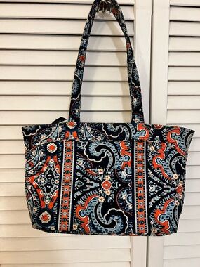 Vera Bradley Marrakesh pattern small zipper tote